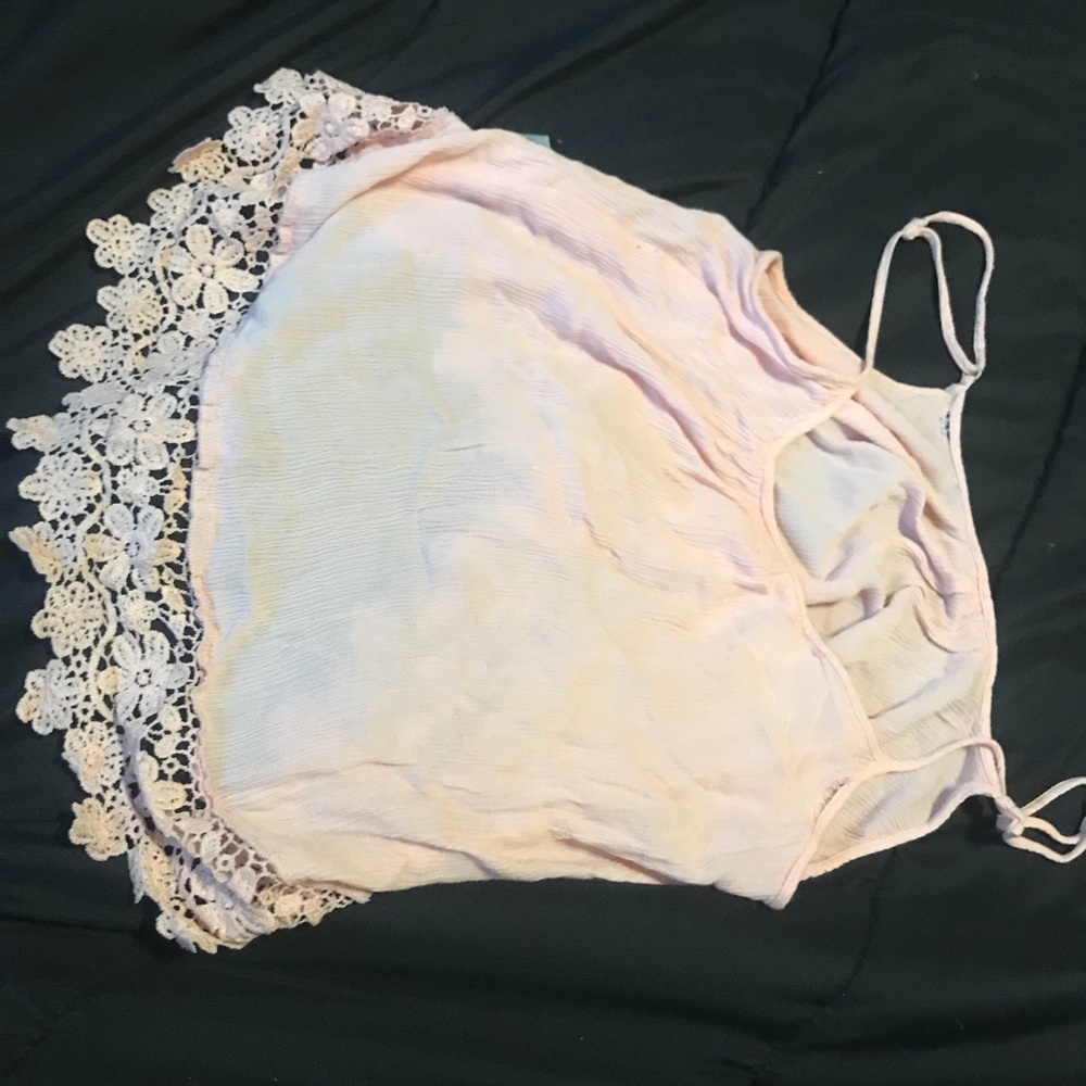 Pink Crop Top